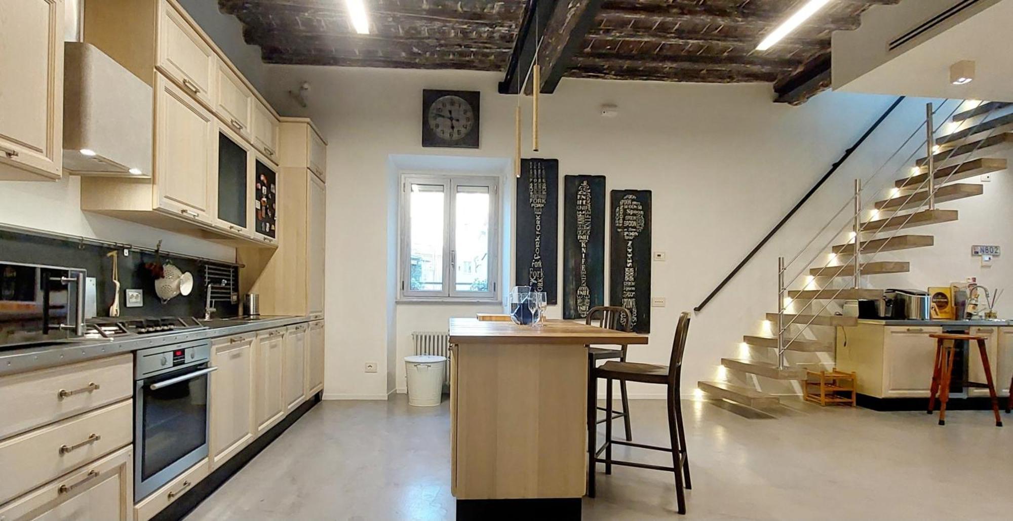 Ferienwohnung Loft 133 - Central And Luxury Loft In Rom Exterior foto