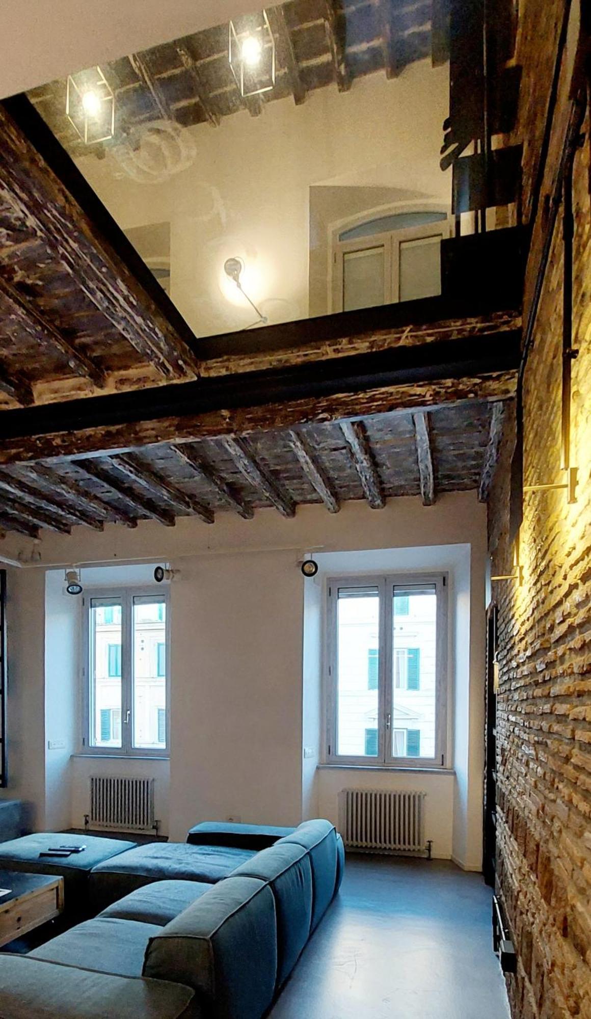 Ferienwohnung Loft 133 - Central And Luxury Loft In Rom Exterior foto