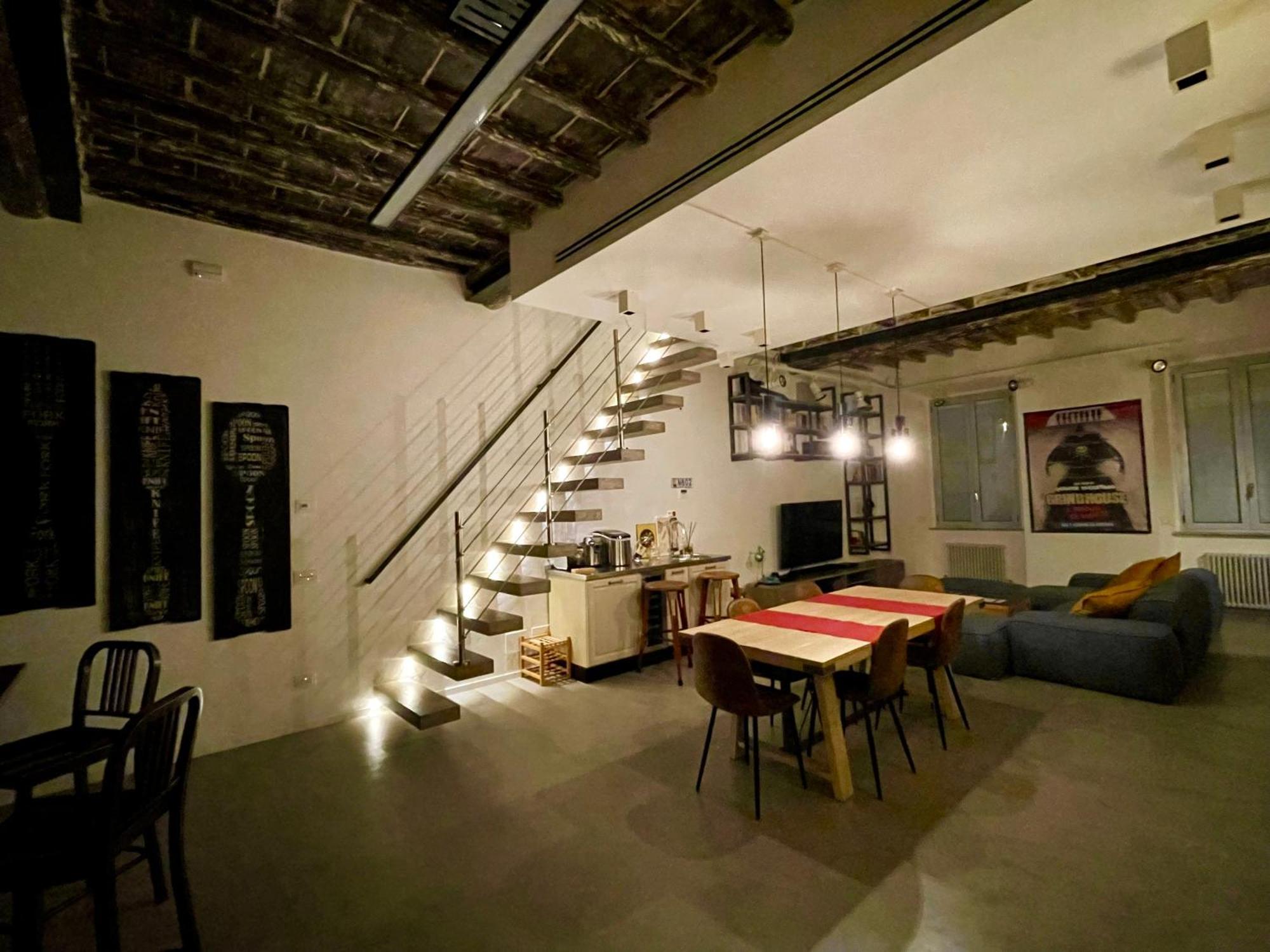 Ferienwohnung Loft 133 - Central And Luxury Loft In Rom Exterior foto