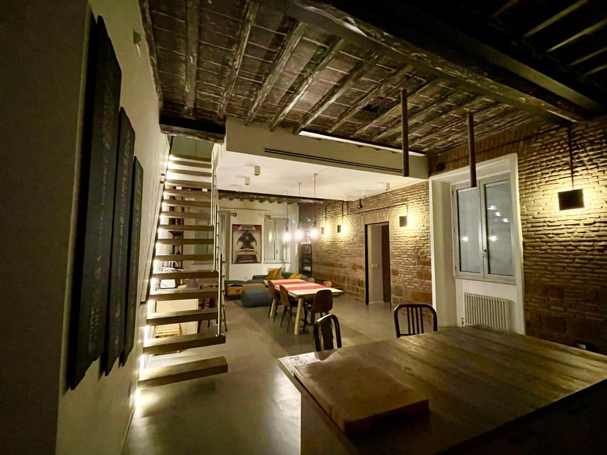 Ferienwohnung Loft 133 - Central And Luxury Loft In Rom Exterior foto